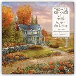 Abbildung von Kinkade | Thomas Kinkade Lightposts for Living 2026 Wall Calendar | 1. Auflage | 2025 | beck-shop.de