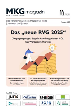 Abbildung von Fachinfo-Magazin MkG • Ausgabe 02/2025 | | 2025 | beck-shop.de