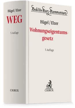 Abbildung von Hügel / Elzer | Wohnungseigentumsgesetz: WEG | 5. Auflage | 2027 | beck-shop.de