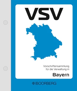 Abbildung von Vorschriftensammlung für die Verwaltung in Bayern (VSV) | 1. Auflage | 2024 | beck-shop.de