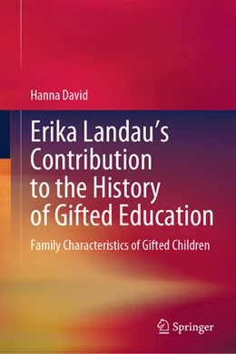 Abbildung von David | Erika Landau's Contribution to the History of Gifted Education | 1. Auflage | 2025 | beck-shop.de