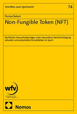 Abbildung von Baheri | Non-Fungible Token (NFT) | 1. Auflage | 2025 | 74 | beck-shop.de
