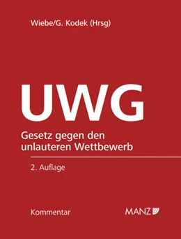 Abbildung von Wiebe / Kodek | Kommentar zum UWG 2. Auflage | 2. Auflage | 2025 | beck-shop.de