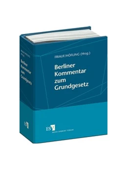 Abbildung von Friauf / Höfling (Hrsg.) | Berliner Kommentar zum Grundgesetz | 1. Auflage | 2024 | beck-shop.de