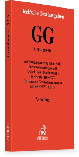 Abbildung von Grundgesetz für die Bundesrepublik Deutschland: GG | 73. Auflage | 2025 | beck-shop.de
