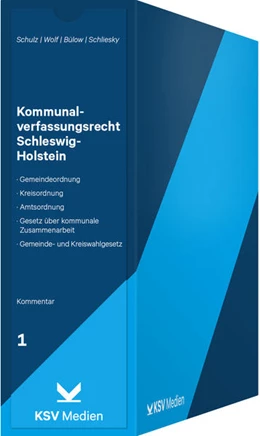 Abbildung von Bülow / Erps | Kommunalverfassungsrecht Schleswig-Holstein | 1. Auflage | 2025 | beck-shop.de