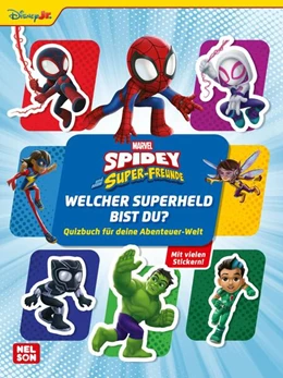 Abbildung von MARVEL Spidey und seine Super-Freunde: Welcher Superheld bist du? Quizbuch für deine Abenteuer-Welt | 1. Auflage | 2025 | beck-shop.de
