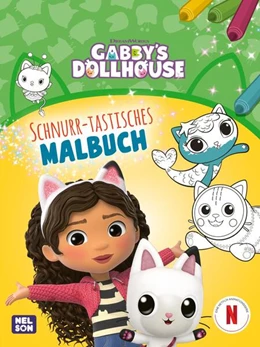 Abbildung von Gabby's Dollhouse: Schnurr-tastisches Malbuch | 1. Auflage | 2025 | beck-shop.de