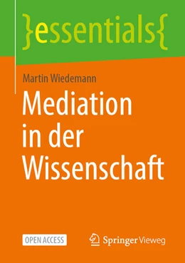 Abbildung von Wiedemann | Mediation in der Wissenschaft | 1. Auflage | 2025 | beck-shop.de