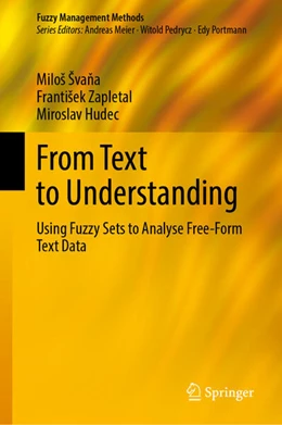 Abbildung von Švana / Zapletal | From Text to Understanding | 1. Auflage | 2025 | beck-shop.de