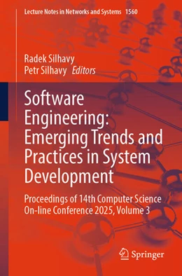 Abbildung von Silhavy | Software Engineering: Emerging Trends and Practices in System Development | 1. Auflage | 2025 | beck-shop.de