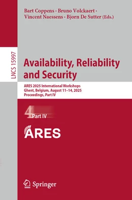 Abbildung von Coppens / Volckaert | Availability, Reliability and Security | 1. Auflage | 2025 | beck-shop.de