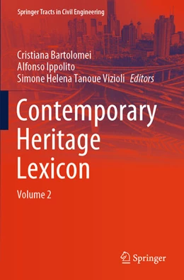 Abbildung von Bartolomei / Ippolito | Contemporary Heritage Lexicon | 1. Auflage | 2025 | beck-shop.de