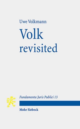 Abbildung von Volkmann | Volk revisited | 1. Auflage | 2025 | beck-shop.de