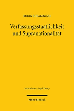 Abbildung von Robakowski | Verfassungsstaatlichkeit und Supranationalität | 1. Auflage | 2025 | beck-shop.de