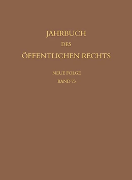 Abbildung von Lepsius / Nußberger | Jahrbuch des öffentlichen Rechts der Gegenwart. Neue Folge | 1. Auflage | 2025 | beck-shop.de