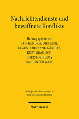 Abbildung von Dietrich / Gärditz | Nachrichtendienste und bewaffnete Konflikte | 1. Auflage | 2025 | beck-shop.de