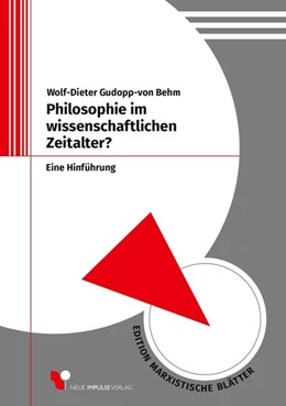 Abbildung von Gudopp-von Behm | Philosophie im wissenschaftlichen Zeitalter? | 1. Auflage | 2025 | beck-shop.de