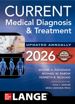 Abbildung von Papadakis / Rabow | Current Medical Diagnosis & Treatment 2026 | 65. Auflage | 2025 | beck-shop.de