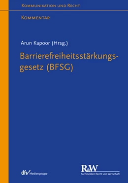 Abbildung von Kapoor | Barrierefreiheitsstärkungsgesetz (BFSG) | 1. Auflage | 2025 | beck-shop.de