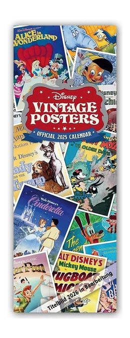 Abbildung von Danilo | Disney Vintage Posters - Original Disney Filmplakate 2026 - Slimline-Kalender | 1. Auflage | 2025 | beck-shop.de