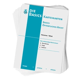 Abbildung von Hemmer / Wüst | Karteikarten Basics - Öffentliches Recht | 6. Auflage | 2025 | beck-shop.de