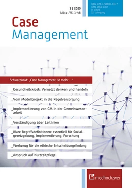 Abbildung von Case Management Ausgabe 1/2025 | 1. Auflage | 2025 | beck-shop.de
