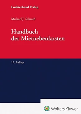 Abbildung von Handbuch der Mietnebenkosten | 19. Auflage | 2025 | beck-shop.de