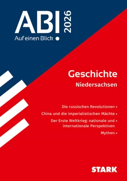 Abbildung von STARK Geschichte - Abi - Auf einen Blick! 2026 Niedersachsen | 1. Auflage | 2025 | beck-shop.de