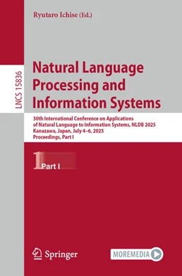 Abbildung von Ichise | Natural Language Processing and Information Systems | 1. Auflage | 2025 | beck-shop.de