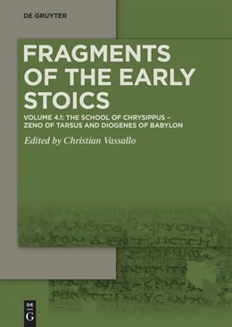 Abbildung von Vassallo | The School of Chrysippus: Zeno of Tarsus and Diogenes of Babylon | 1. Auflage | 2026 | beck-shop.de
