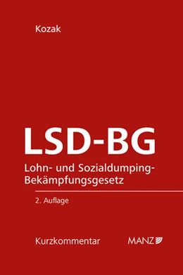 Abbildung von Kozak | LSD-BG Lohn- und Sozialdumping-Bekämpfungsgesetz | 2. Auflage | 2025 | beck-shop.de