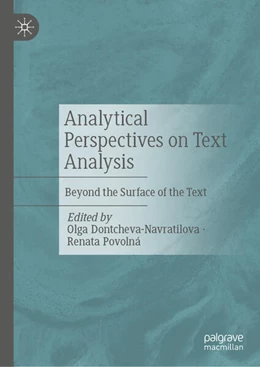 Abbildung von Dontcheva-Navratilova / Povolná | Analytical Perspectives on Text Analysis | 1. Auflage | 2025 | beck-shop.de