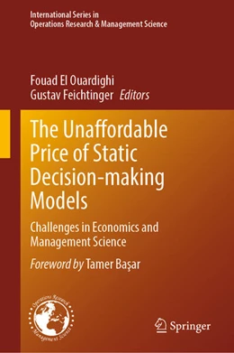 Abbildung von El Ouardighi / Feichtinger | The Unaffordable Price of Static Decision-making Models | 1. Auflage | 2025 | beck-shop.de
