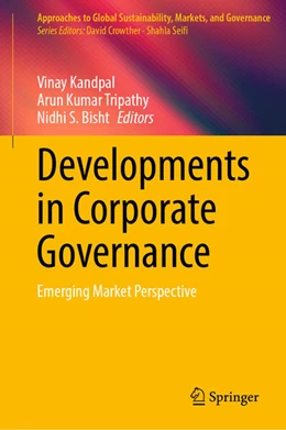 Abbildung von Kandpal / Tripathy | Developments in Corporate Governance | 1. Auflage | 2025 | beck-shop.de