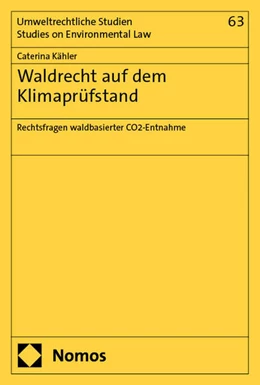 Abbildung von Kähler | Waldrecht auf dem Klimaprüfstand | 1. Auflage | 2025 | beck-shop.de