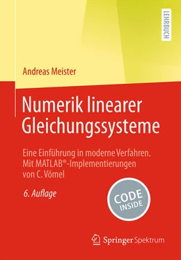 Abbildung von Meister | Numerik linearer Gleichungssysteme | 6. Auflage | 2026 | beck-shop.de