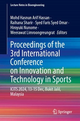 Abbildung von Hassan / Sharir | Proceedings of the 3rd International Conference on Innovation and Technology in Sports | 1. Auflage | 2025 | beck-shop.de