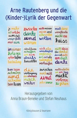 Abbildung von Braun-Beneke / Neuhaus | Arne Rautenberg und die (Kinder-)Lyrik der Gegenwart | 1. Auflage | 2025 | beck-shop.de