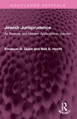Abbildung von Quint / Hecht | Jewish Jurisprudence | 1. Auflage | 2025 | beck-shop.de