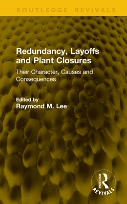 Abbildung von Lee | Redundancy, Layoffs and Plant Closures | 1. Auflage | 2025 | beck-shop.de