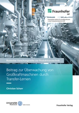 Abbildung von Flügge / Scharr | Beitrag zur Überwachung von Großkraftmaschinen durch Transfer-Lernen | 1. Auflage | 2025 | beck-shop.de