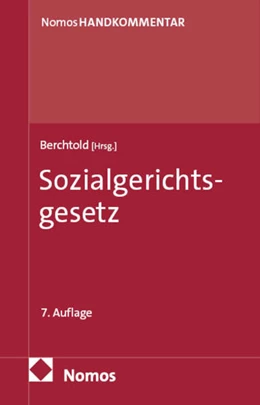 Abbildung von Berchtold | Sozialgerichtsgesetz | 7. Auflage | 2025 | beck-shop.de