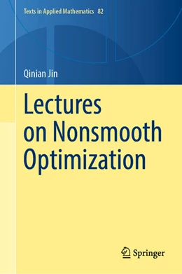 Abbildung von Jin | Lectures on Nonsmooth Optimization | 1. Auflage | 2025 | beck-shop.de