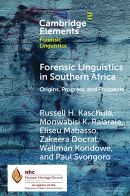 Abbildung von Kaschula / Ralarala | Forensic Linguistics in Southern Africa | 1. Auflage | 2025 | beck-shop.de
