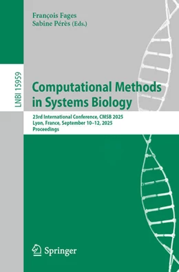 Abbildung von Fages / Pérès | Computational Methods in Systems Biology | 1. Auflage | 2025 | beck-shop.de