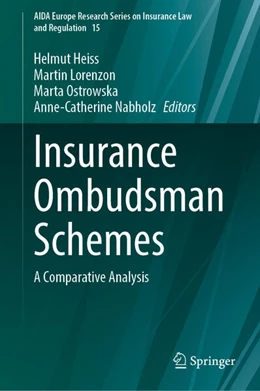 Abbildung von Heiss / Lorenzon | Insurance Ombudsman Schemes | 1. Auflage | 2025 | beck-shop.de