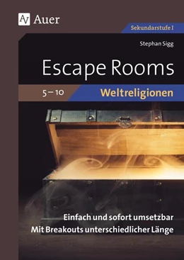 Abbildung von Sigg | Escape Rooms Weltreligionen 5-10 | 1. Auflage | 2025 | beck-shop.de