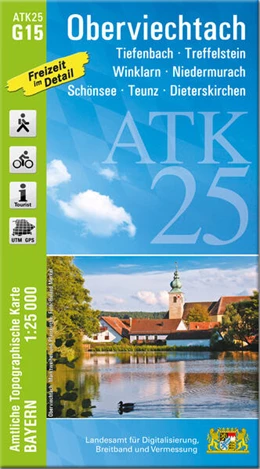 Abbildung von Landesamt für Digitalisierung | ATK25-G15 Oberviechtach (Amtliche Topographische Karte 1:25000) | 1. Auflage | 2025 | beck-shop.de
