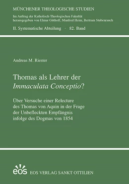 Abbildung von Riester | Thomas als Lehrer der Immaculata Conceptio? | 1. Auflage | 2022 | 82 | beck-shop.de